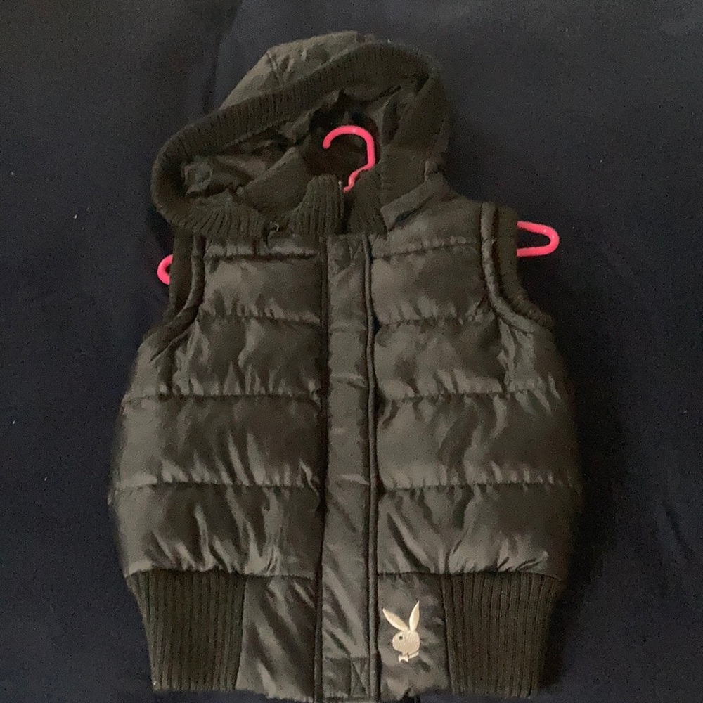 Playboy puff vest